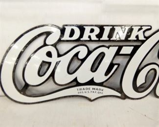 VIEW 2 CLOSEUP LEFTSIDE COKE SIGN