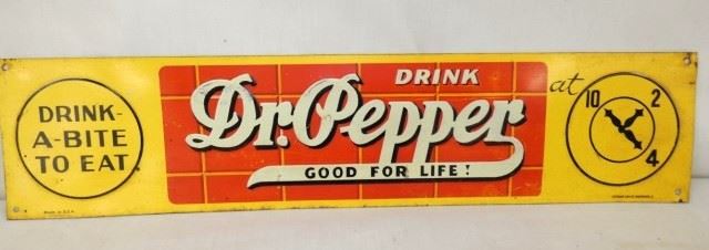 18X4 DR. PEPPER TACKER SIGN