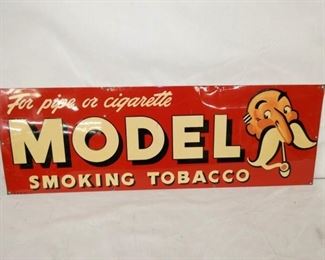 34X11 MODEL SMOKING TOBACCO SIGN