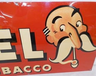 VIEW 4 34X11 MODEL SMOKING TOBACCO SIGN