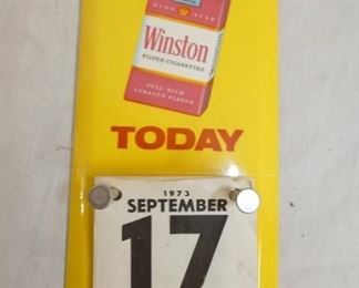 4X9 WINSTON CALENDAR DOOR SIGN