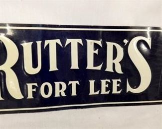 VIEW 2 LEFTSIDE RUTTERS FORT LEE SIGN