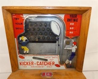 VIEW 2 KICKER-CATCHER COIN OP