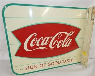 VIEW 3 OTHERSIDE COKE FLANGE SIGN