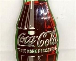 12IN COCA COLA BOTTLE SIGN