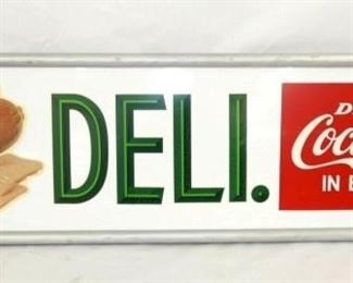 48X14 COKE DELI STORE SIGN