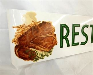 VIEW 3 LEFTSIDE RESTAURANT SIGN