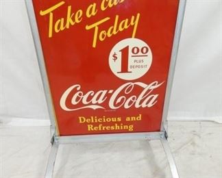 32X20 TAKE CASE HOME SIDEWALK SIGN