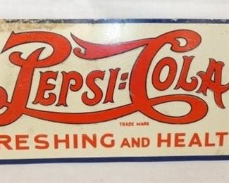 17X6 PEPSI DOUBLE DOT 5CENT SIGN