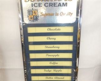 10X22 GLASS GILTMORE QUALITY MENU