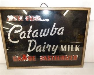 12X9 GLASS CATAWBA DAIRY MILK