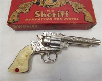 VIEW 3 THE SHERIFF STEVENS PISTOL W/ BOX