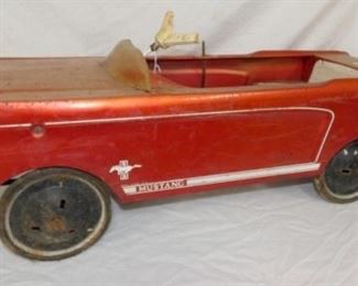 1964 JR AMF MUSTANG PEDAL CAR