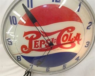 VIEW 2 CLOSEUP PEPSI CLOCK