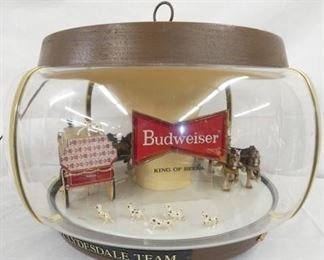 24IN BUDWEISER CAROUSEL LIGHT