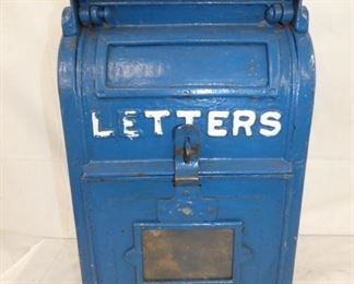 CAST US LETTERS MAIL BOX