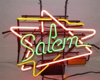 24X23 COLOR SALEM NEON SIGN