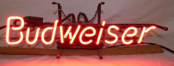 23X8 BUDWEISER NEON SIGN