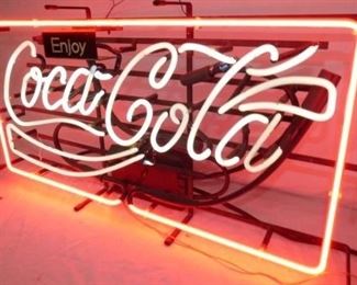 VIEW 2 CLOSEUP COKE NEON