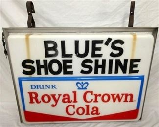 49X38 EMB ROYAL CROWN SWINGER SIGN