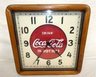 16IN Coca Cola CLOCK