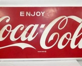 85X37 ENJOY Coca Cola SIGN