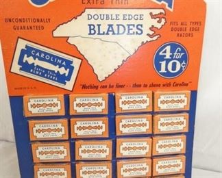 10X14 CAROLINA BLADES DISPLAY OLD STOCK