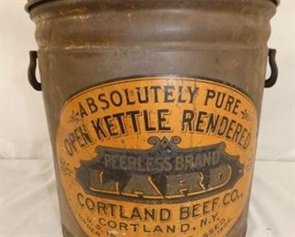 12X13 PEERLESS LARD NY TIN