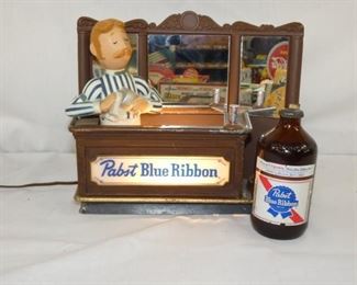 11X10 PABST BLUE RIBBON COUNTER DISPLAY