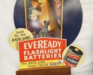 25X41 EVERADY BATTERIES STORE DISPLAY