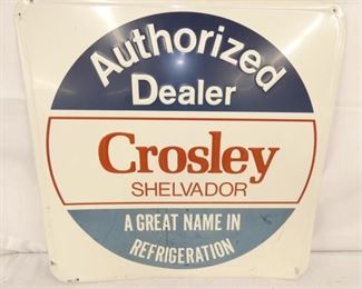 24X24 CROSLEY DEALER SIGN