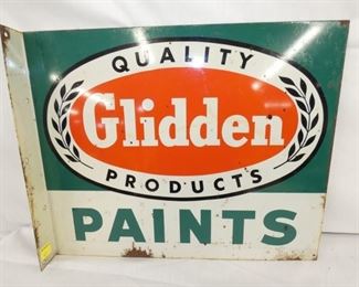 22X18 GLIDDEN PAINTS DEALER FLANGE