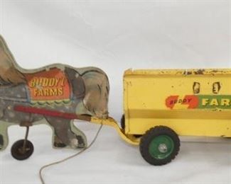 24X10 BUDDY L FARMS HORSE PULL TOY