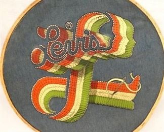 36IN 1975 LEVIS ADV. DENIUM SIGN