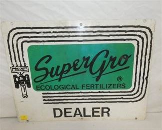 24X18 SUPER GRO FERTILIZERS SIGN