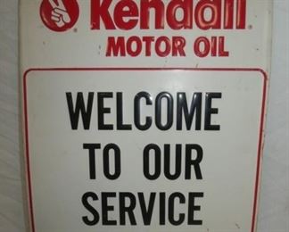 18X24 EMB KENDALL MOTOR OIL SIGN