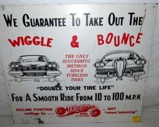 21X18 AERODINAMIC WIGGLE/BOUNCE SIGN