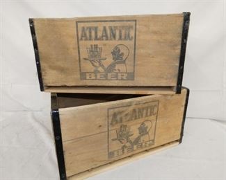 1937 WOODEN ATLANTIC BLACK AMERICANA