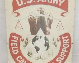 24X31 US ARMY FIELD SUPPORT SIGN