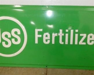 30X12 USS FERTILIZERS SIGN