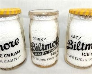 QT BILTMORE BOTTLES W/ CAPS