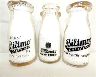 1/2 PINT BILTMORE BOTTLES