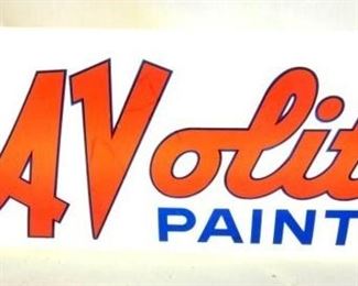 25X10 A VOLITE PAINTS LIGHTUP SIGN