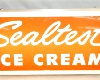 25X12 SEALTEST ICE CREAM LIGHTUP