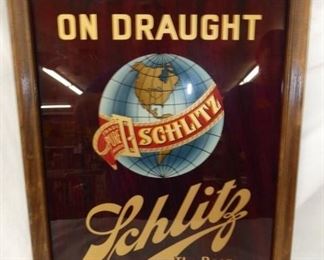 DRAUGHT SCHLITZ SIGN