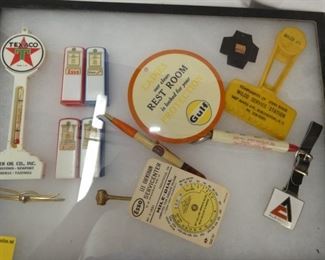 GULF, ESSO, TEXACO, WILCO ITEMS