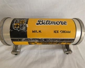 26X19 BILTMORE ICE CREAM STRAW DISP.