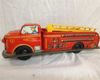 14X5 MARX BATTERY OP FIRE TRUCK