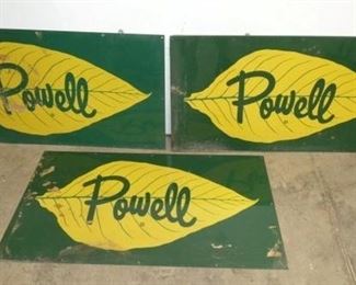 48X26 OLD STOCK POWELL TOB. BARN SIGNS