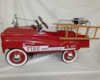 REPLICA FIRE DEPT. NO. 287 PEDAL CAR